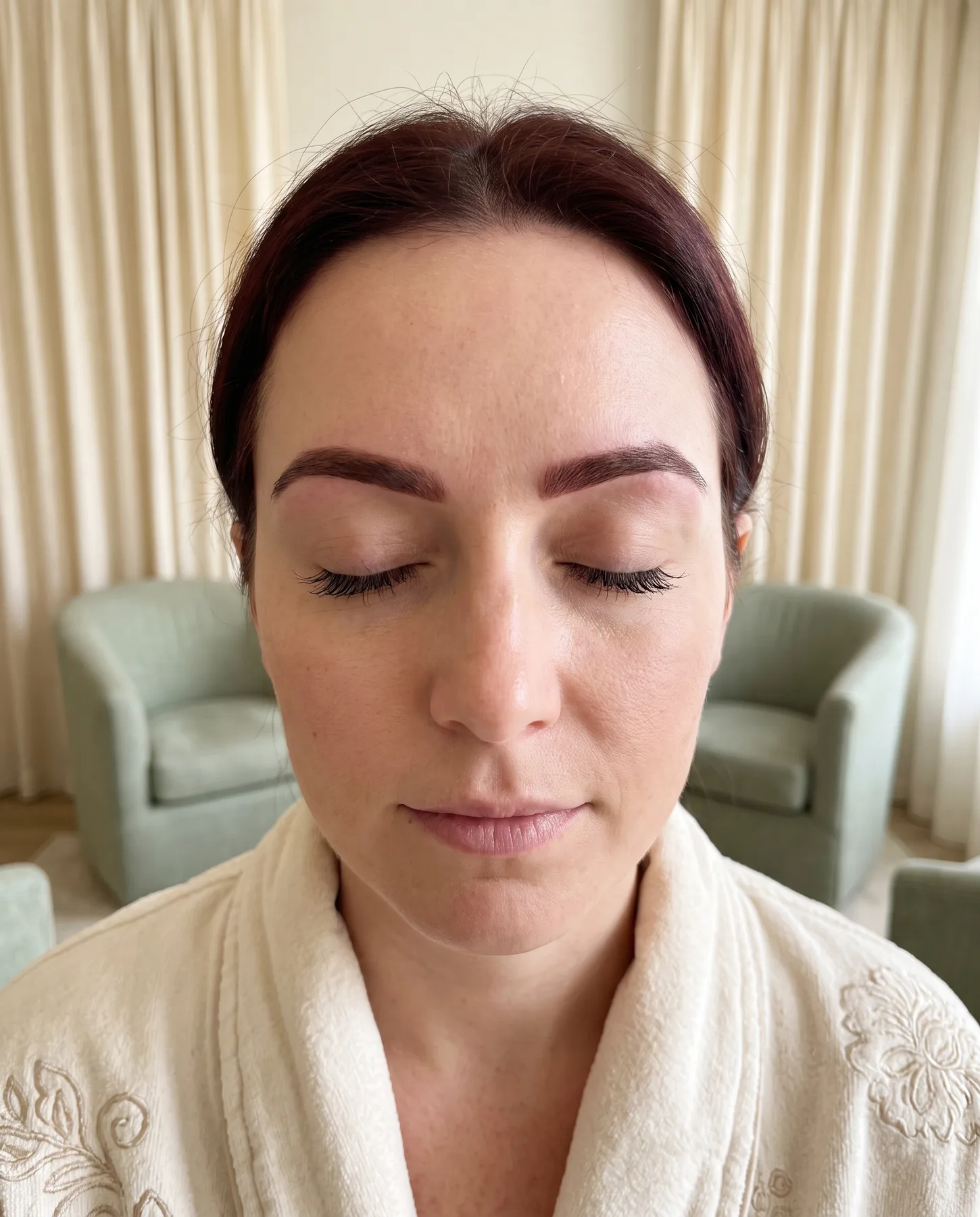 Freshly tinted and elegantly shaped brows and lashes at ESSpa